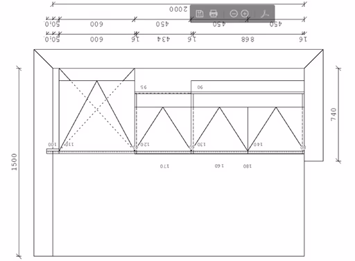 Ausstellungsstück Garderobe Stahl Dunkel Nb. - in Dillingen